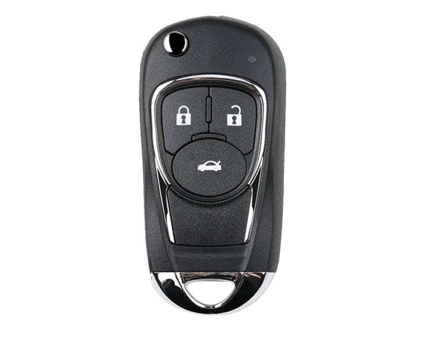 Opel 2 Buttons Flip Modified Remote Case Key Shell - 1