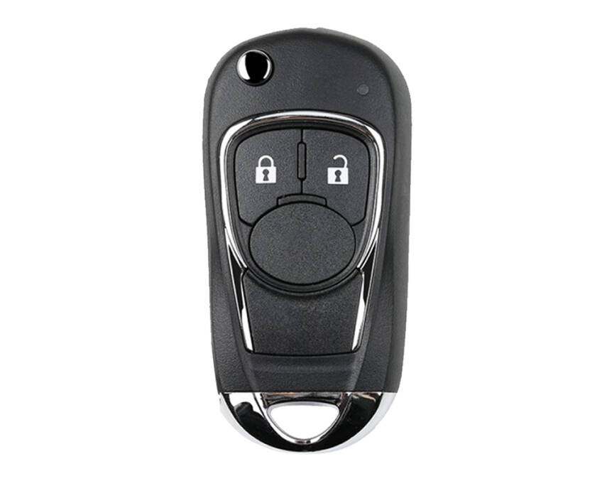 Opel 2 Buttons Flip Modified Remote Case Key Shell - 1