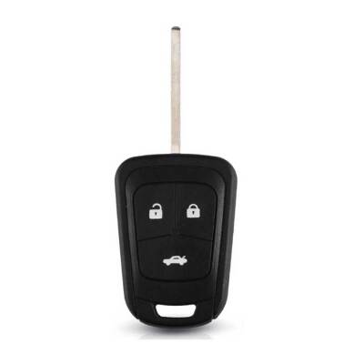 Opel Astra J 3 Buttons Remote Case Key Shell - Opel