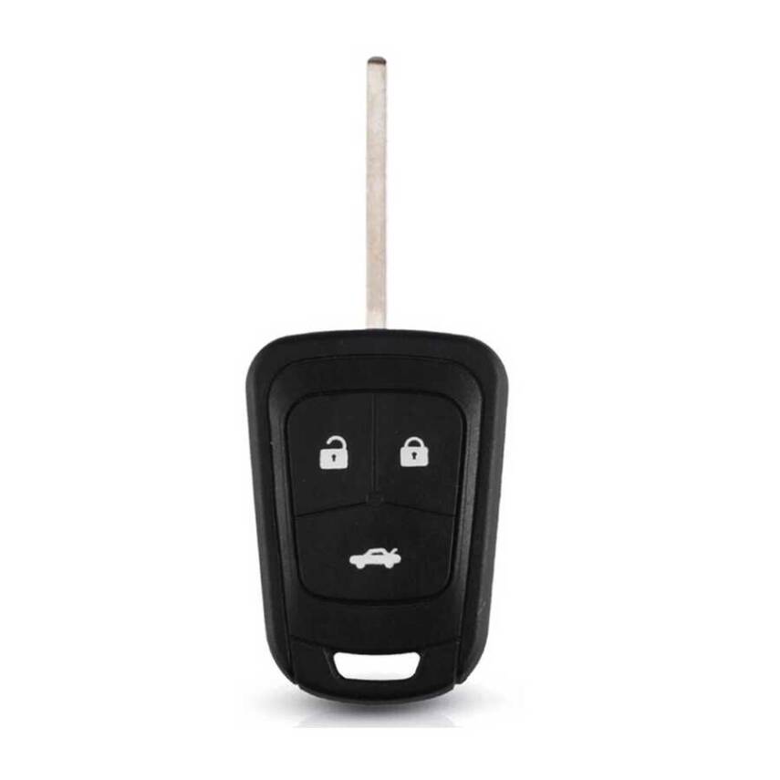 Opel Astra J 3 Buttons Remote Case Key Shell - 1