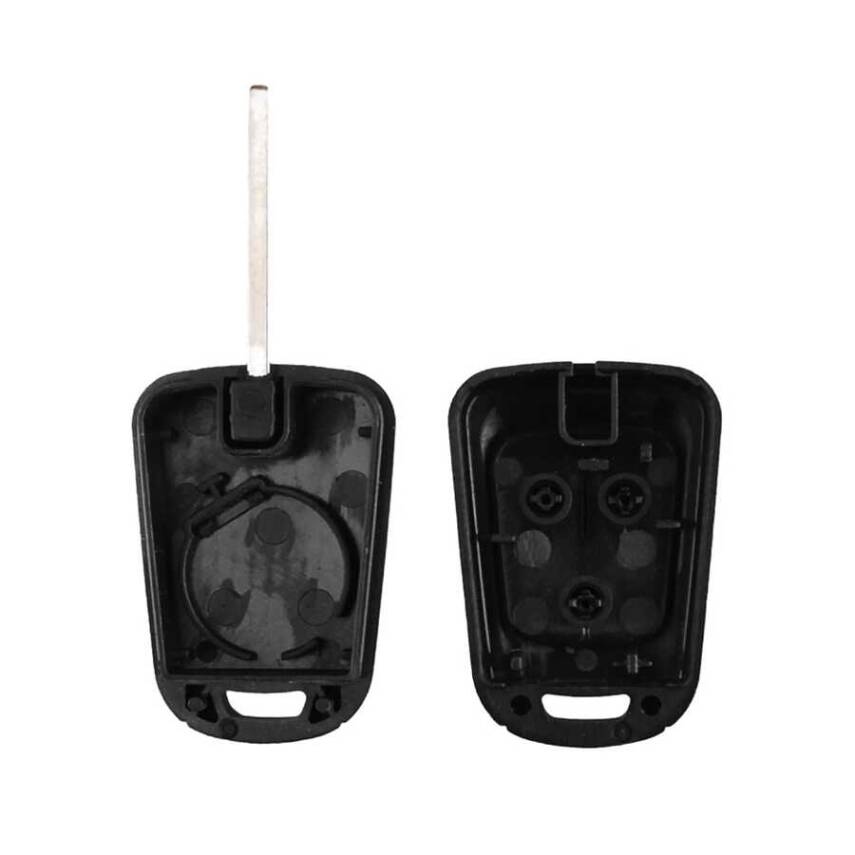 Opel Astra J 3 Buttons Remote Case Key Shell - 3