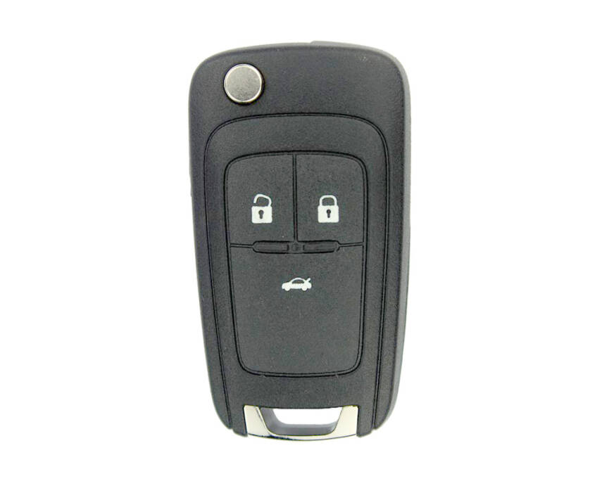 Opel Insignia Astra J 3 Buttons Flip Remote Case Key Shell - 1