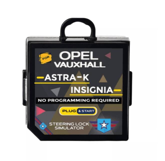 Opel – Vauxhall – Chevrolet – Saab ESCL / ELV Steering Lock Emulator | Astra-K & Insignia | Plug & Start | No Programming Required - 1