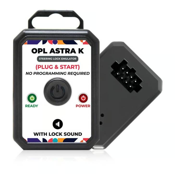 Opel / Vauxhall Astra K Steering Lock Emulator – Plug & Start – With Lock Sound – No Programming Required | MK3 ESL/ELV Emulator - 1