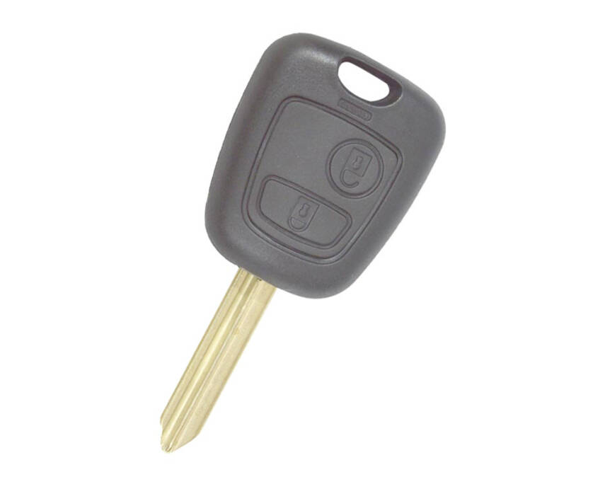 Peugeot 2 Buttons Remote Case Key Shell - 1