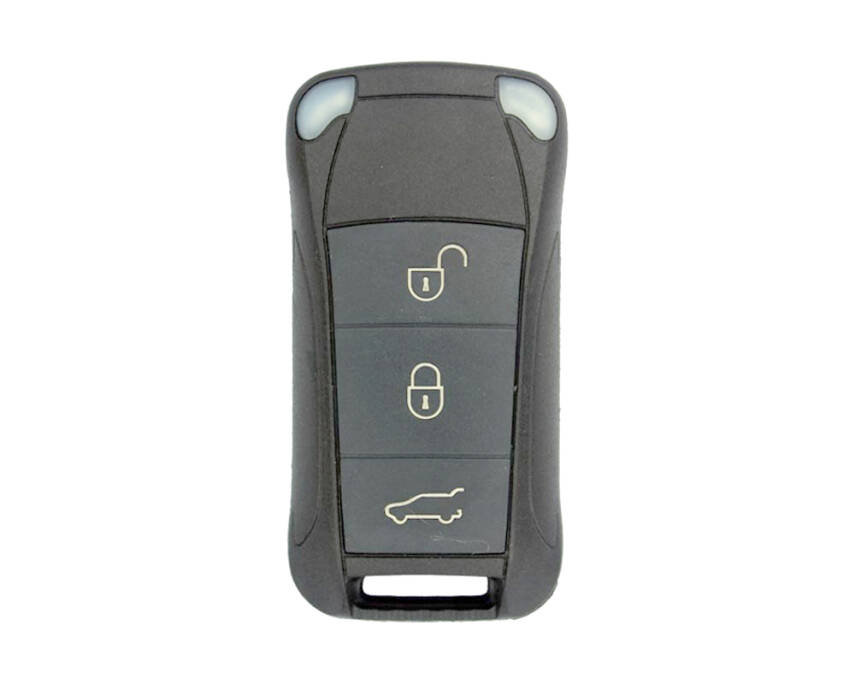 Porsche Flip 3 Buttons Remote Case Key Shell - 1