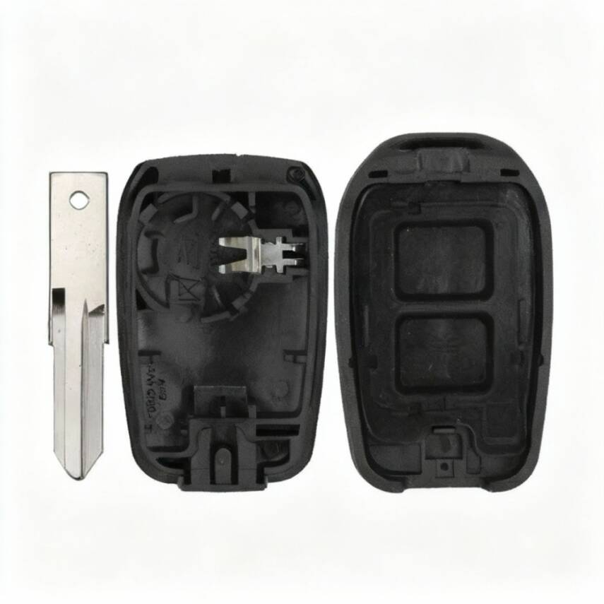REN 2 Buttons Remote Case Key Shell HU136 - 3