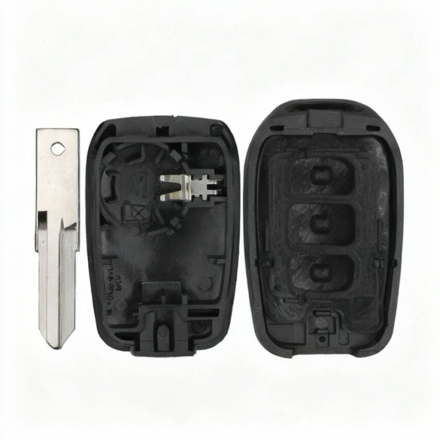 REN 3 Buttons Remote Case Key Shell HU136 - 3