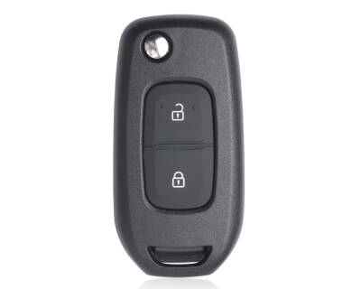 Ren Flip 2 Buttons White Remote Case Key Shell - Ren