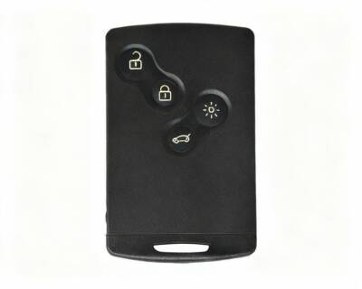 REN Fluence Megane3 Clio4 Card 4 Buttons Remote Case Key Shell - Ren