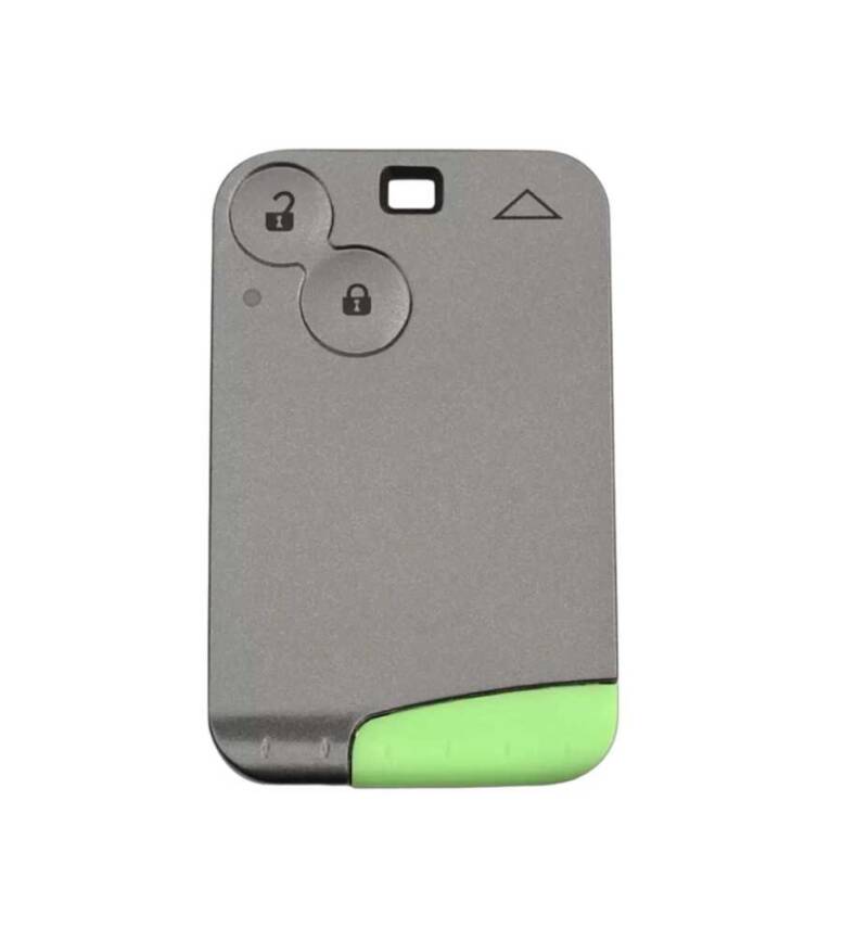 Ren Laguna Card 2 Buttons Remote Case Key Shell Snap-On - 1