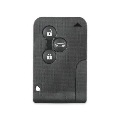 Ren Megane 2 Card 3 Buttons Remote Case Key Shell Snap-On - Ren