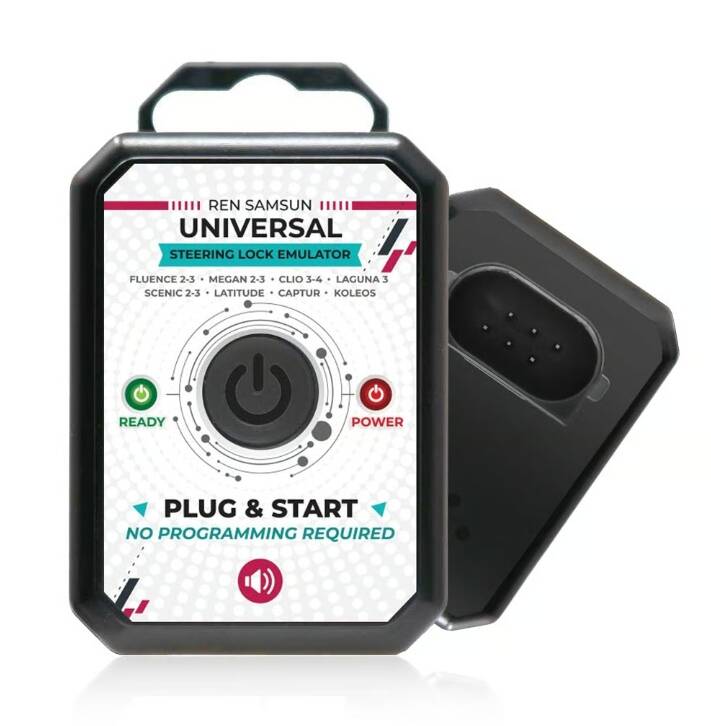 REN–Samsung Universal Steering Lock Emulator – Plug & Start ESL/ELV Simulator with Lock Sound | MK3 MK1435 | No Programming Required - 1