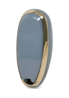 Suzuki Grey-Gold Key Cover, 2 Button, Keyless Nano Design, Compatible with Vitara, SX4, Swift, Ignis, Baleno - 3