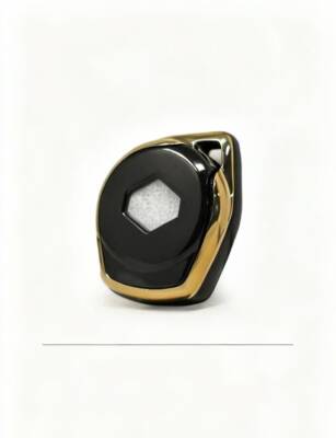 Suzuki Luxury Black Gold Nano 2 Button Protective Key Case Compatible with Alto, Swift, Baleno, SX4, Grand Vitara and Jimny Models - 3