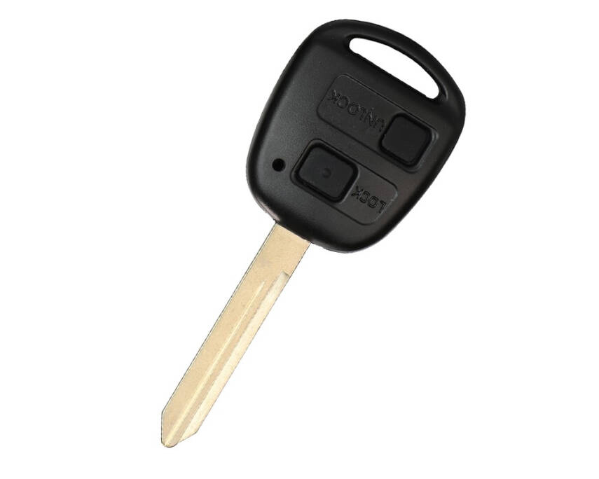 Toyota 2 Buttons Remote Case Key Shell TOY47 - 1