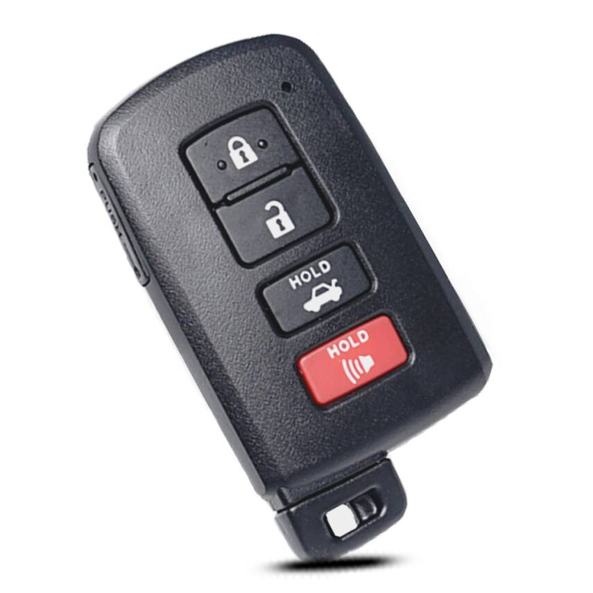 Toyota Camry Hybrid Avalon Corolla Highlander RAV4 2012-2017 Smart 3+1 Buttons Remote Case Key Shell - 1
