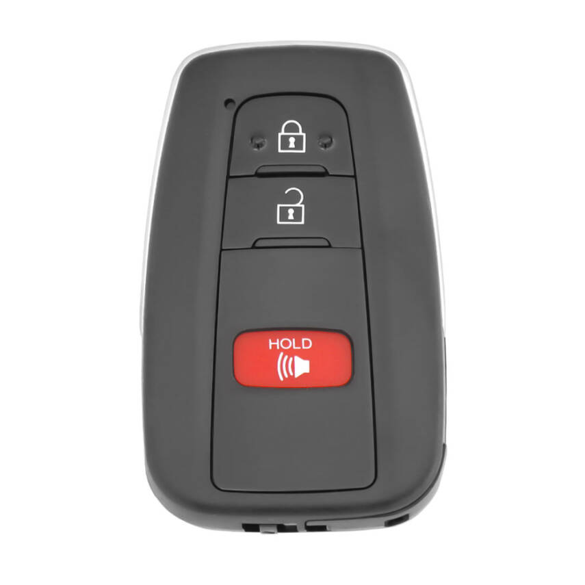 Toyota CH-R RAV4 2019 Smart 2+1 Buttons Remote Case Key Shell - 1
