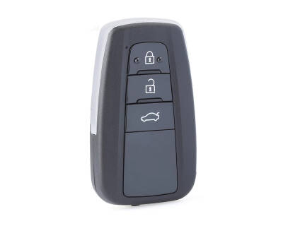 Toyota RAV4 Prado 2019 Smart 3 Buttons Remote Case Key Shell - Toyota