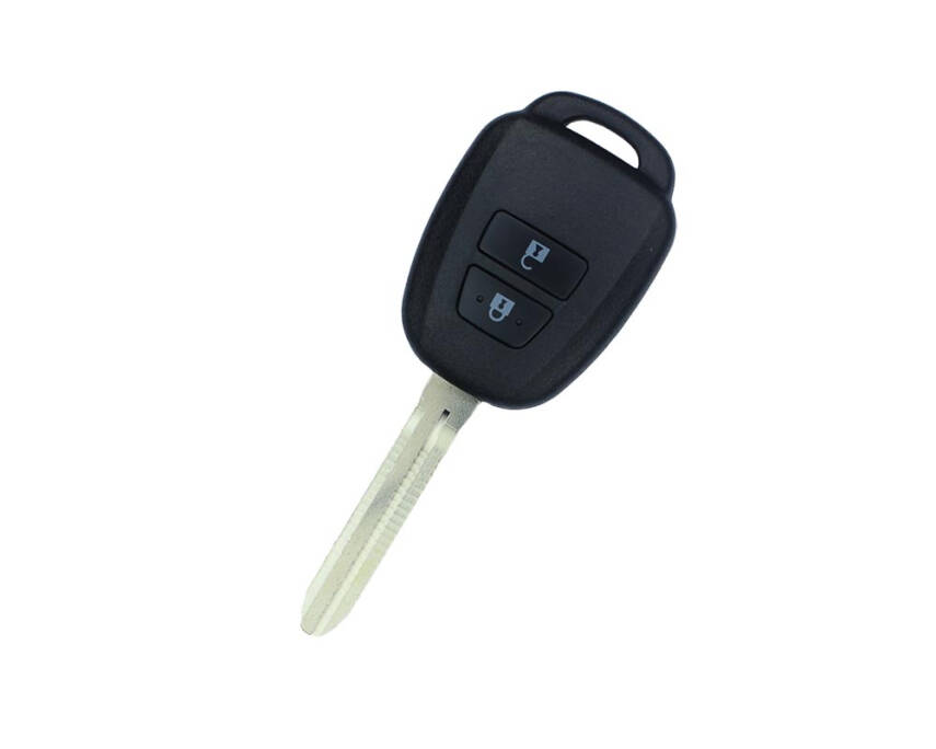 Toyota Yaris 2 Buttons 2014 Remote Case Key Shell - 1