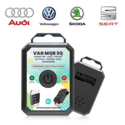 VAG MQB 3Q Steering Lock Emulator – Compatible with VW Passat B8, Golf, Tiguan, Skoda Octavia, Superb, Seat Leon, Audi A3 - Volkswagen