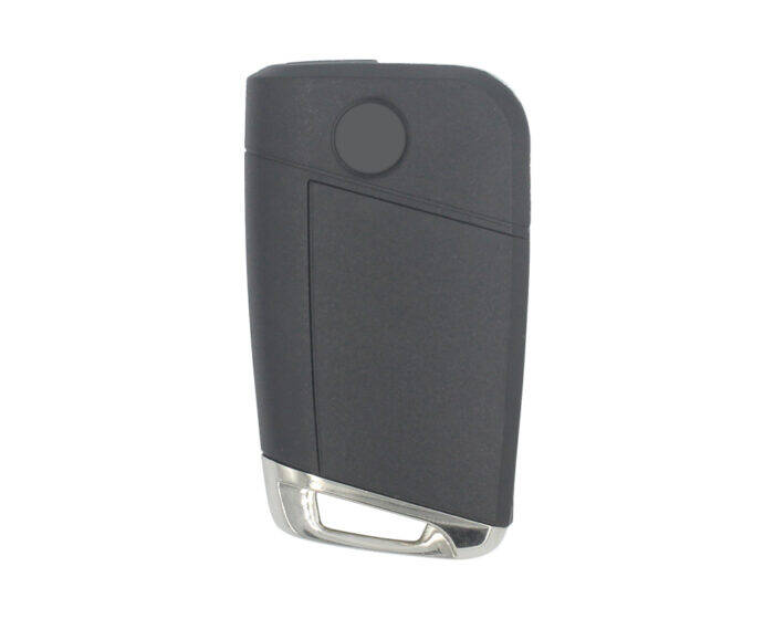 Volkswagen Flip 3 Buttons Remote Case Key Shell HU66 - 2