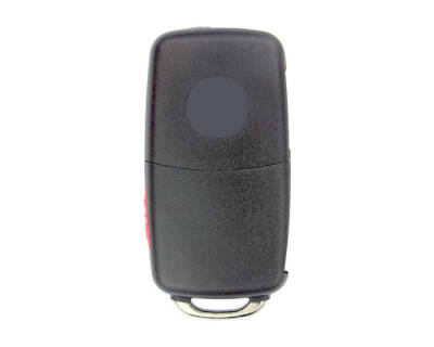 Volkswagen Touareg Flip 4 Buttons Remote Case Key Shell - 2