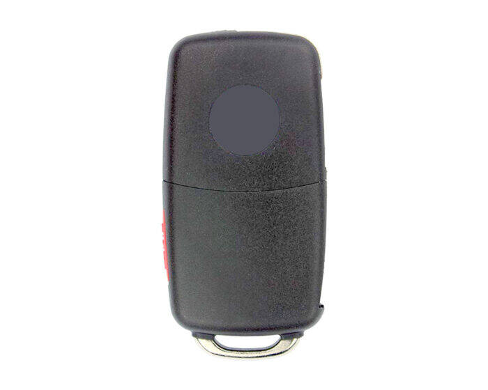 Volkswagen Touareg Flip 4 Buttons Remote Case Key Shell - 2