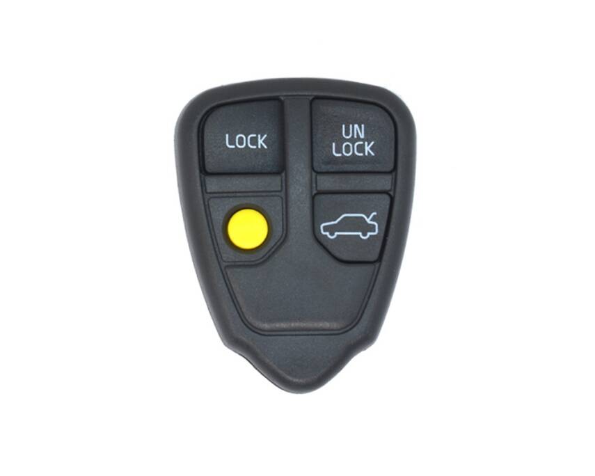 Volvo 4 Buttons Remote Case Key Shell - 1