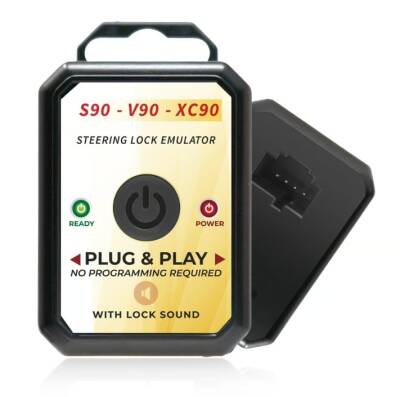 Volvo ESL/ELV Steering Lock Emulator – With Lock Sound – Plug & Play – No Coding Required | MK7378 | Compatible with S90, V90, XC90, XC60, S60 III, V60 - Volvo