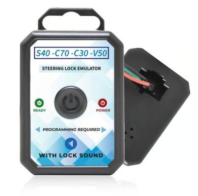 Volvo S40 / C70 / C30 / V50 Steering Lock Emulator – With Lock Sound – Programming Required | MK3 | Compatible with Volvo C30, S40, C70, V50 - Volvo