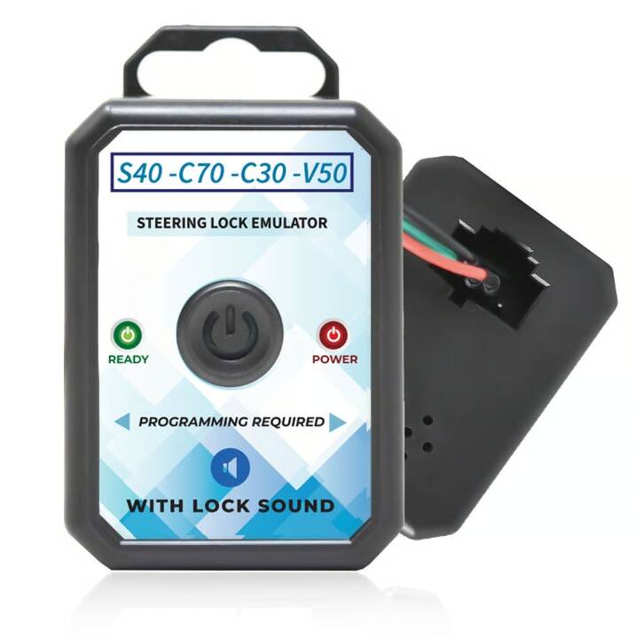 Volvo S40 / C70 / C30 / V50 Steering Lock Emulator – With Lock Sound – Programming Required | MK3 | Compatible with Volvo C30, S40, C70, V50 - 1
