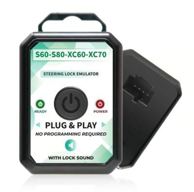 Volvo S60 / S80 / XC60 / XC70 Steering Lock Emulator – Plug & Play – With Lock Sound – No Programming Required | MK3310 - Volvo