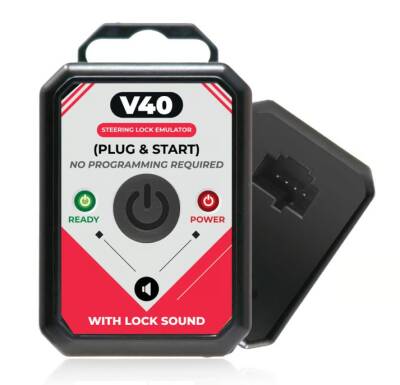 Volvo V40 2012–2019 Steering Lock Emulator – Plug & Start ELV/ESL/SCL Simulator with Lock Sound | MK3 MK20060 | P31340956 Compatible - Volvo