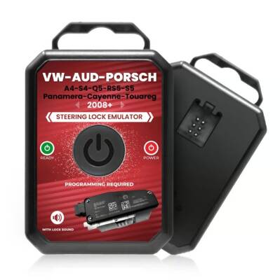 VW Audi Porsche 2008+ Steering Lock Emulator – ESL/ELV Steering Column Lock Simulator with Lock Sound | Programming Required | MK3 MK20230 | 8K0905852 Series Compatible - Volkswagen