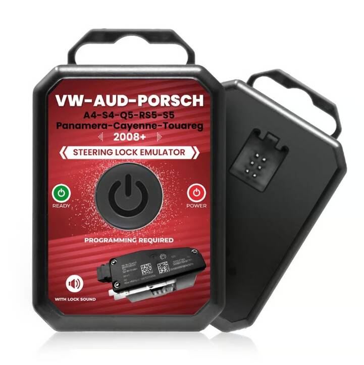 VW Audi Porsche 2008+ Steering Lock Emulator – ESL/ELV Steering Column Lock Simulator with Lock Sound | Programming Required | MK3 MK20230 | 8K0905852 Series Compatible - 1