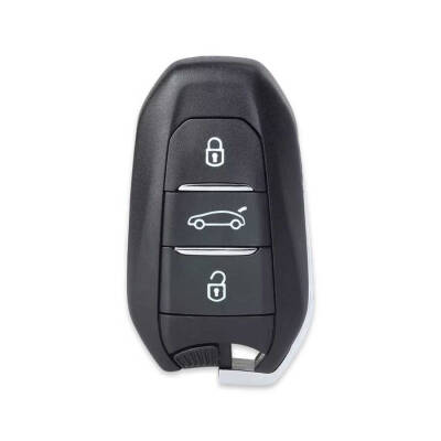 Xhorse Peugeot Citroen 3 Buttons Smart Remote Case Key Shell HU83 - Trunk Button - Peugeot