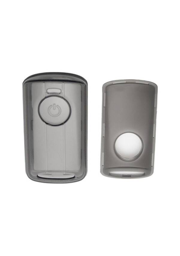 Yamaha Transparent Anthracite Key Cover, Compatible with Xmax, Xmax300, Nvx, Nvx155, Aerox, Jauns, Qbix - 2